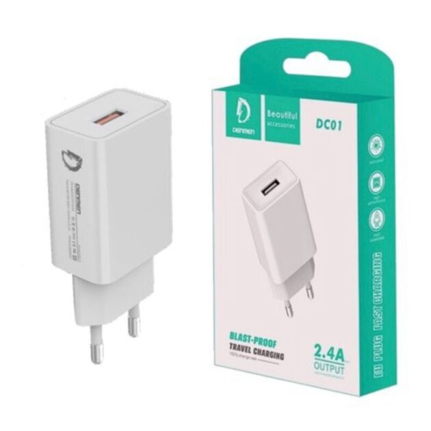 Charger single USB DC01 شاحن يو اس بي