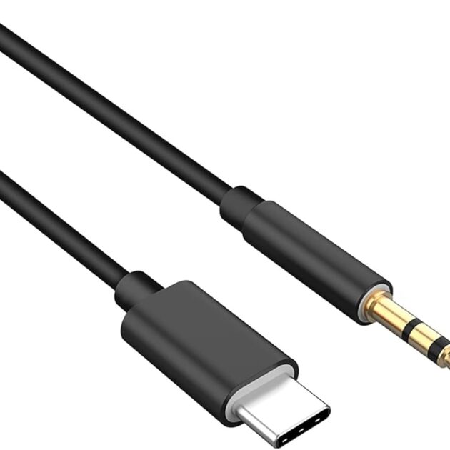 JH-033 TYPE-C TO 3.5mm AUX AUDIO ADAPTER CABLE