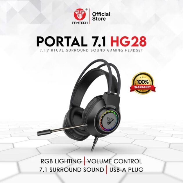 Fantech 7.1 Wired Gaming HEADPHONE HG28