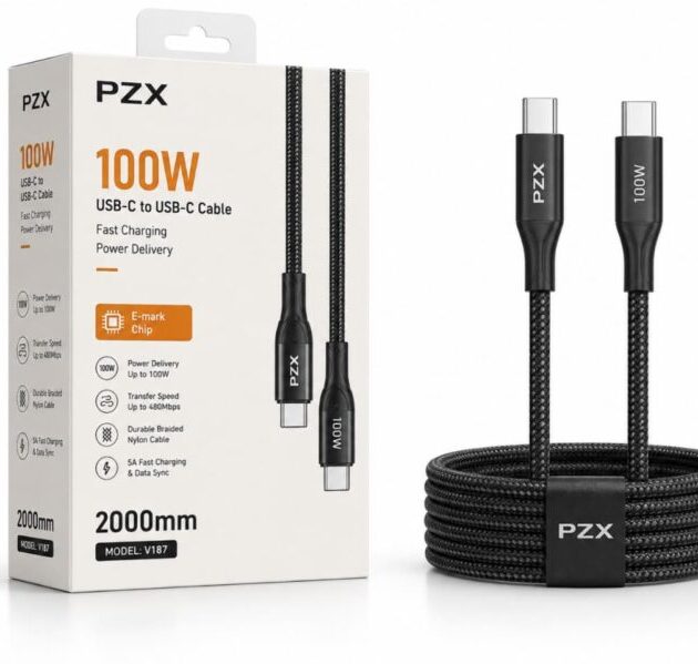 كابل DUAL TIP-C 100W KINGLEEN