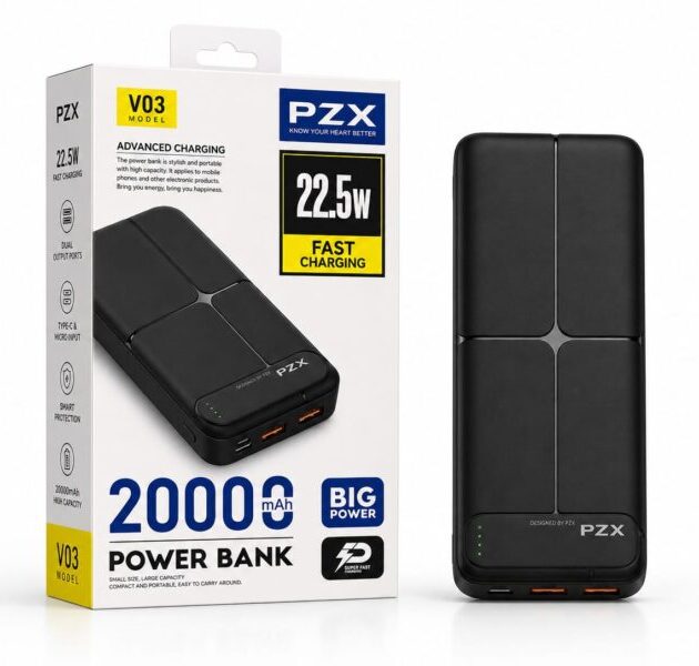 بطارية متنقلة PZX باور بانك 20000MA