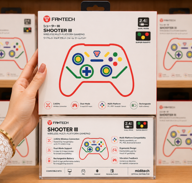 يد العاب FANTECH - SHOOTER III