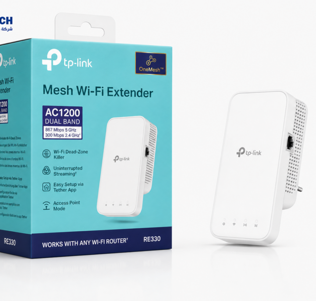 موسع شبكة TP-LINK MESH AC1200